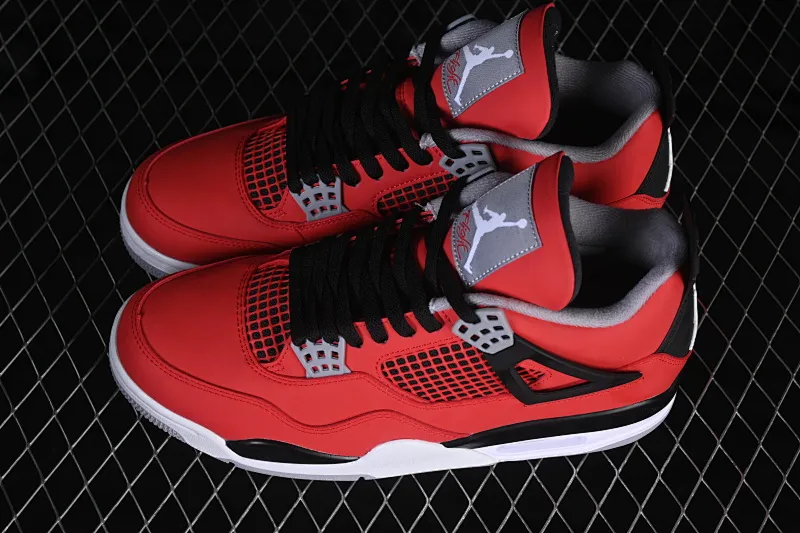 All categories Air Jordan Jordan series basketball shoes Air Jordan 4 Air Jordan 4 "Toro" AJ4 Joe 4 Big Red Bull replica basketball shoes FQ8138-600